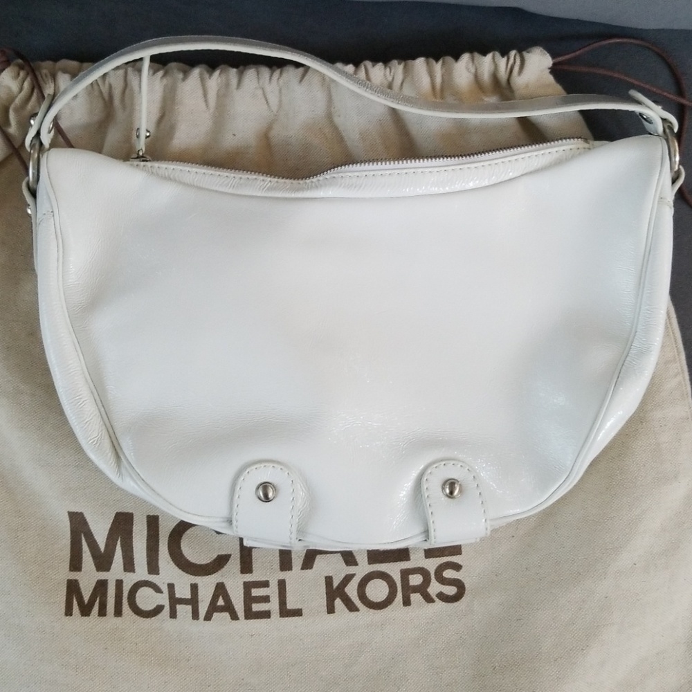 AUTHENTIC Patent Leather Michael Kors Bag - Picture 2 of 5